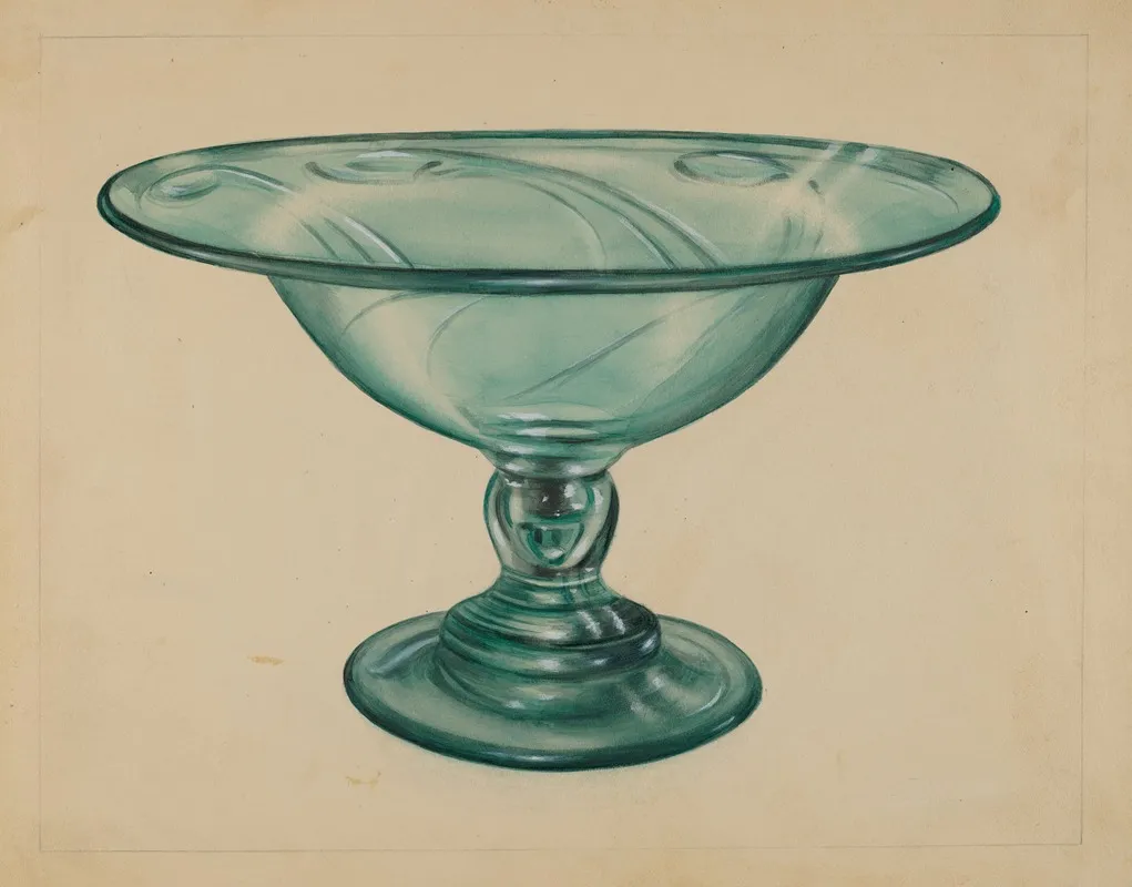 Compote 20 by S. Brodsky - Canvas Print