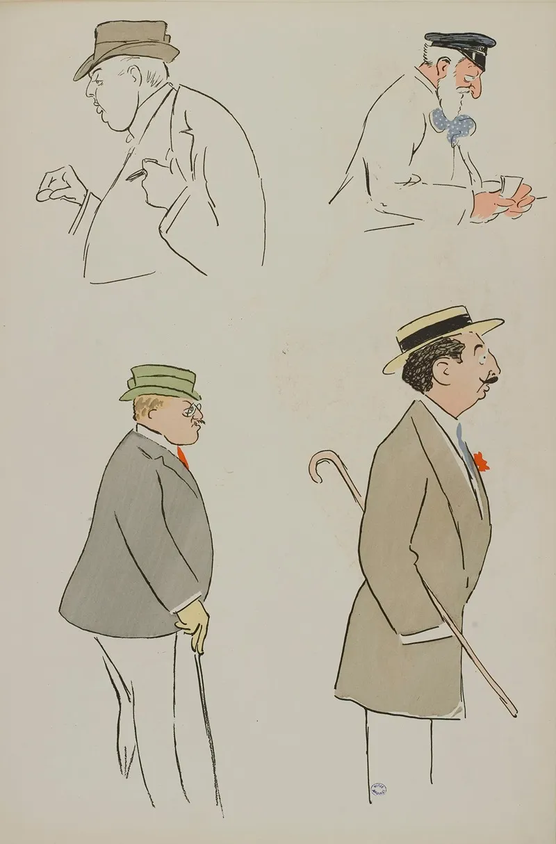 Comte De Palikao M Boin M De Villeroy Marquis De Paris