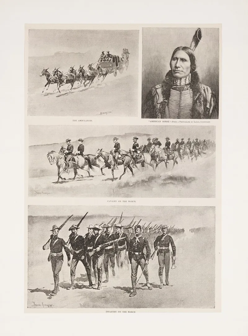 Concentrating Troops On The Northern Indian Agencies