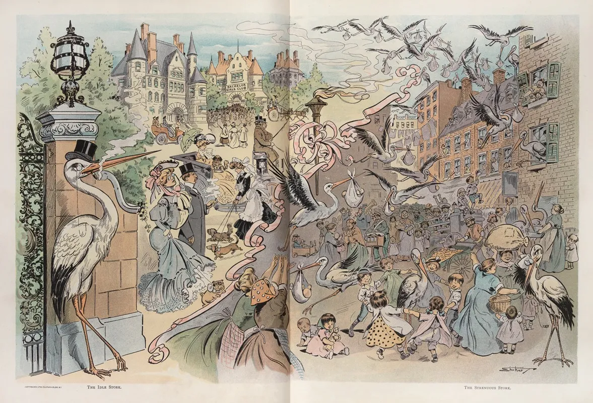 Concerning Race Suicide by Samuel Ehrhart - Canvas Print