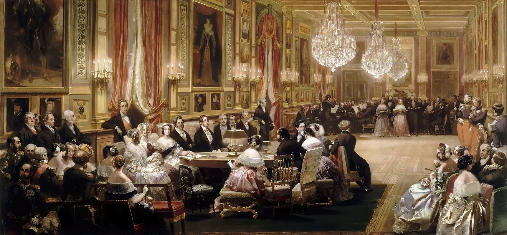 Concert In The Gallerie Des Guise At Chateau Deu
