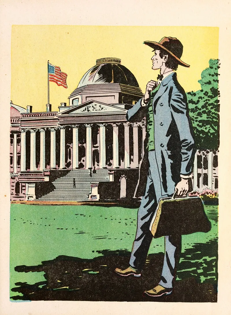 Congress by U.S. Information Agency - Canvas Print