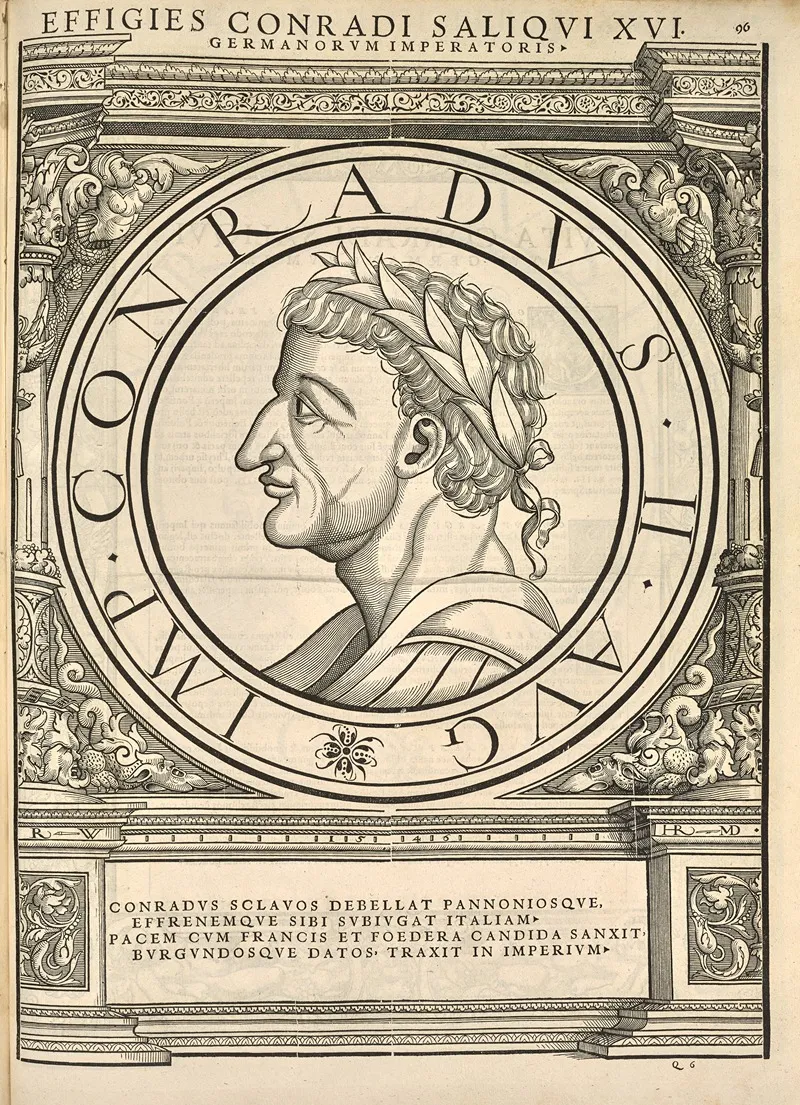 Conrad The Salic by Jacopo Strada - Canvas Print