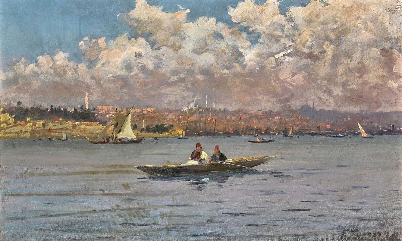 Constantinople From The Bosphorus