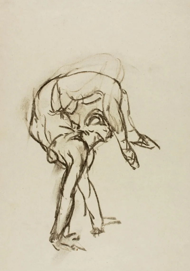 Contortionist by Alfred Henry Maurer - Canvas Print