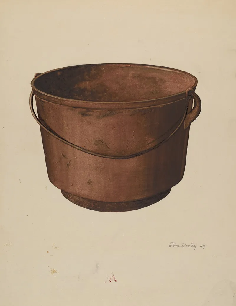 Cooking Kettle by Thomas Dooley - Canvas Print