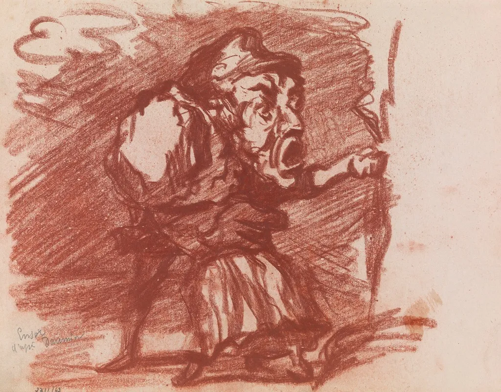 Copy After Honore Daumier