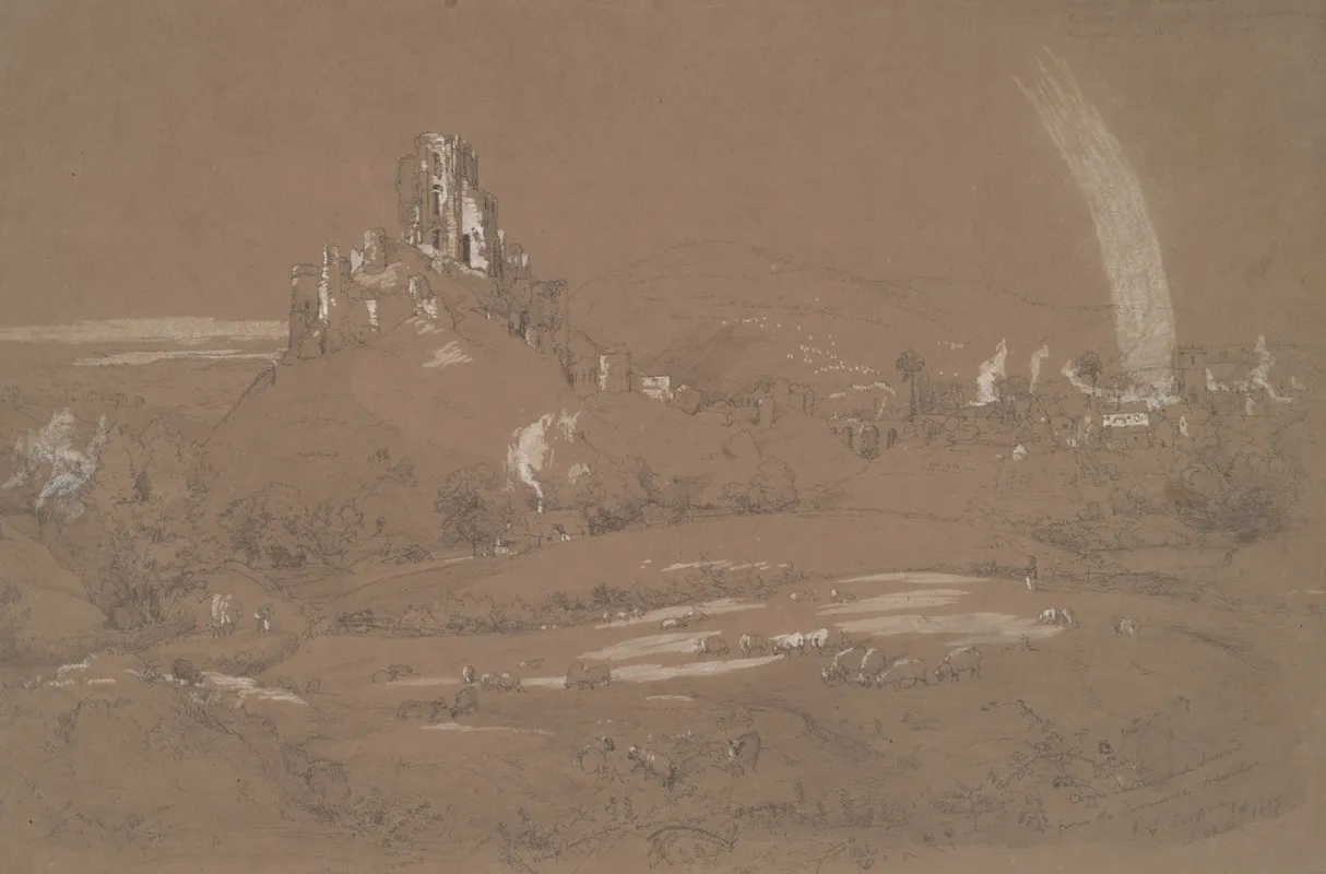 Corfu Castle And Town From The Cromwell Trenches
