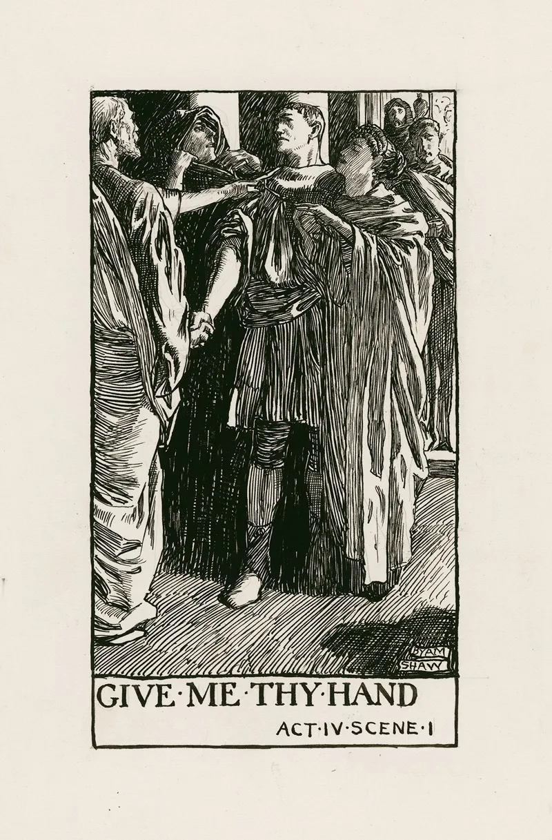 Coriolanus Give Me Thy Hand Act Iv Scene I