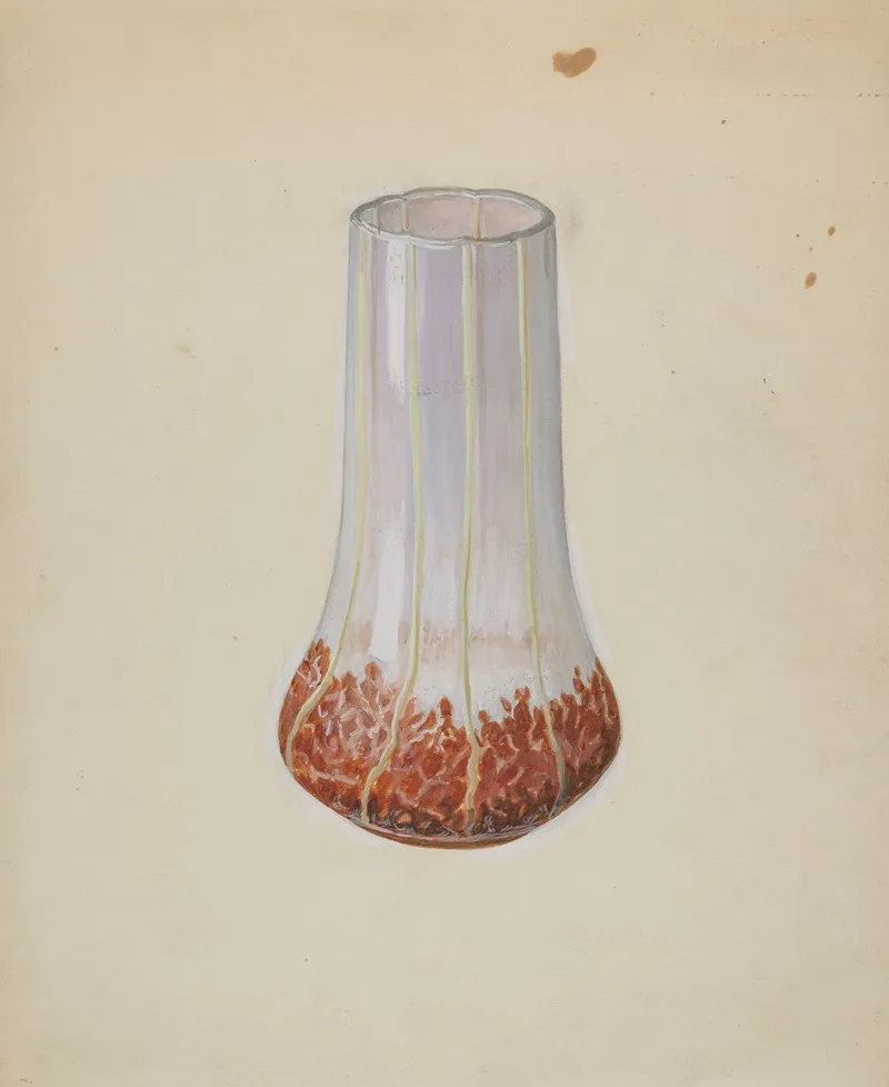 Corn Glass Vase by Robert Stewart - Canvas Print