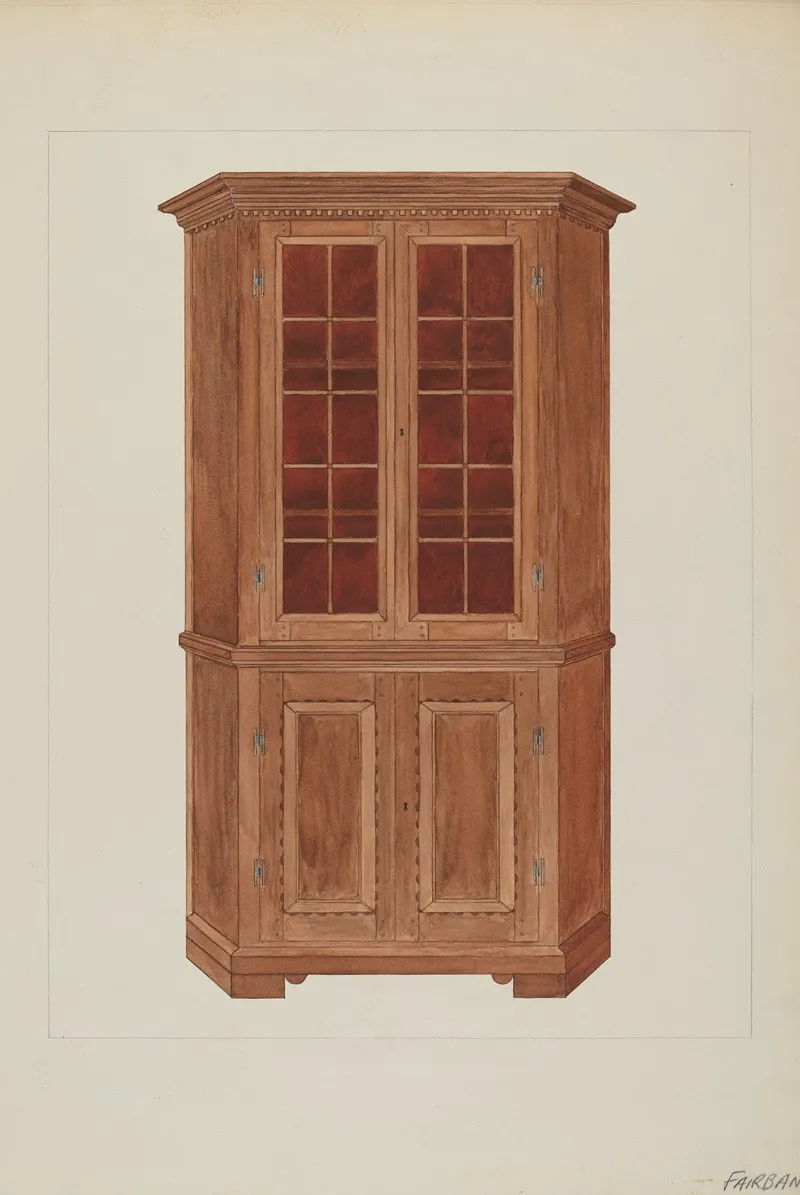 Corner Cupboard 6