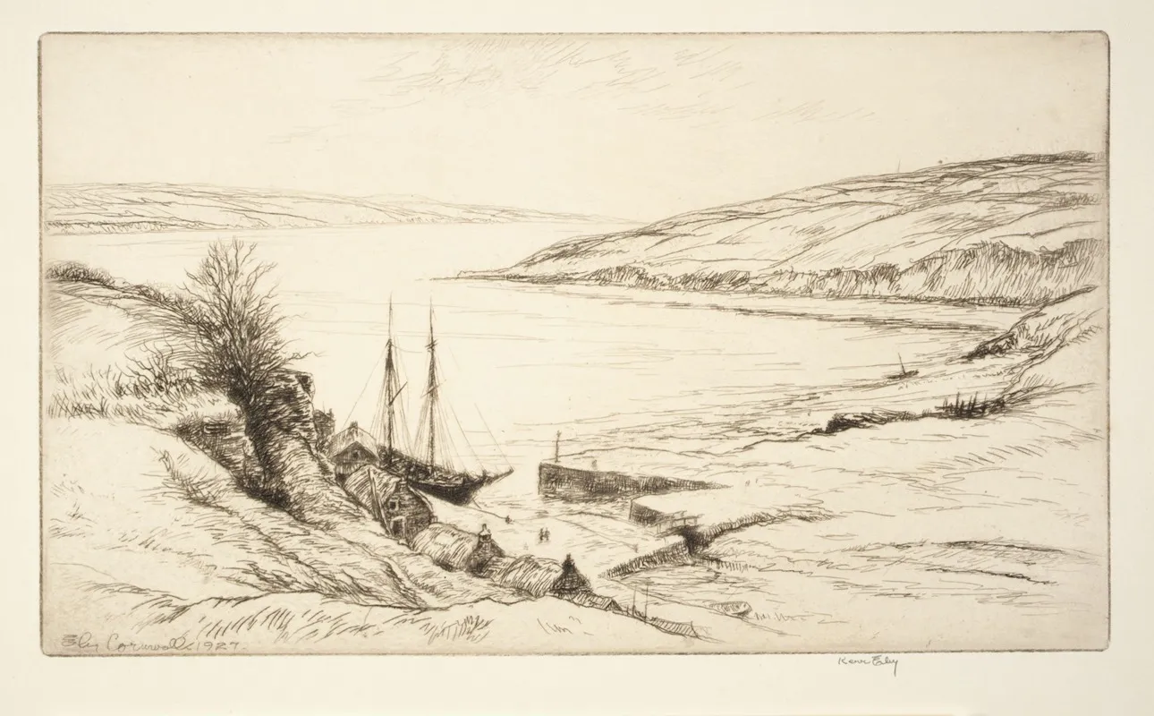 Cornwall by Kerr Eby - Canvas Print