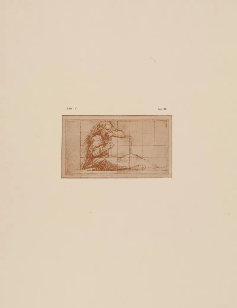 Correggio Reclining Figure by P. &amp; D. Colnaghi - Canvas Print
