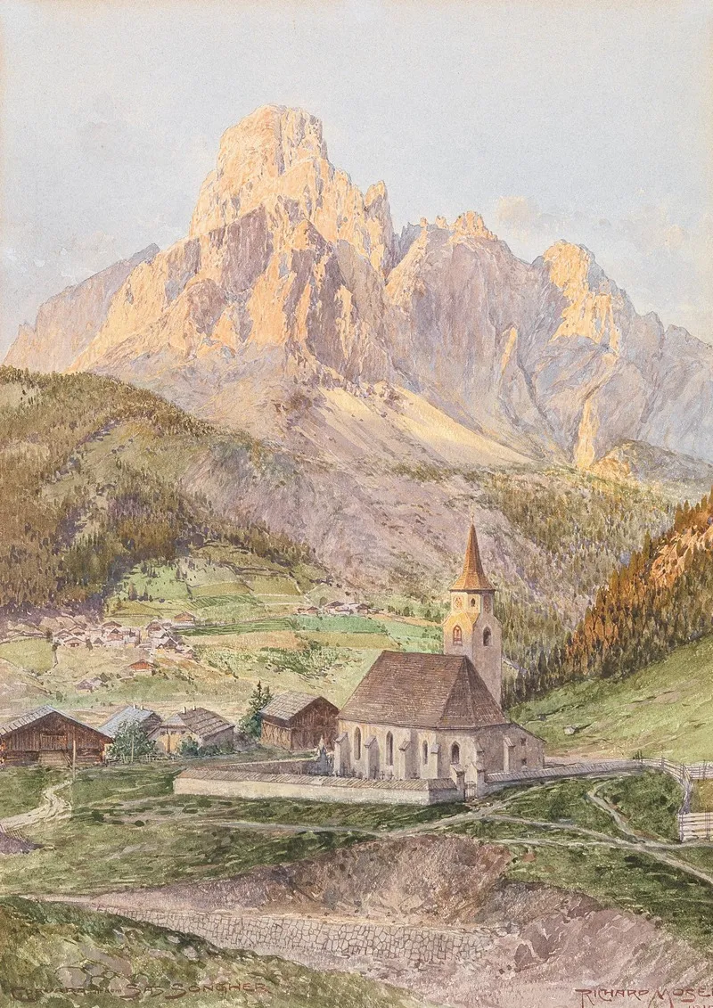 Corvara Mit Dem Sas Songher