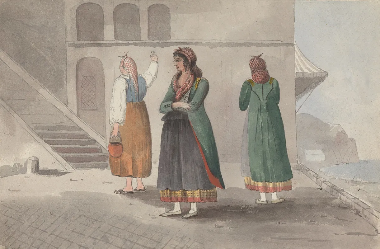 Costume At Procida Naples