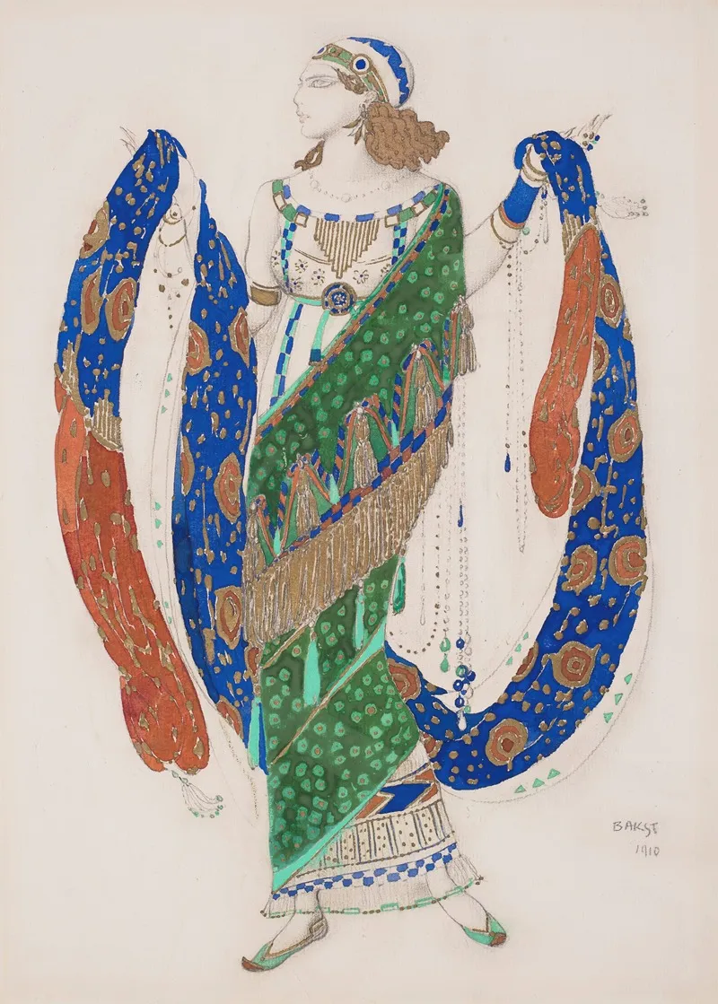 Costume Design For An Oriental Dancer