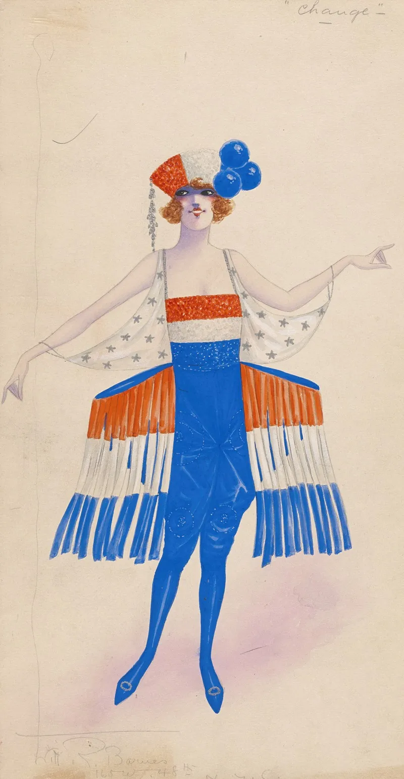 Costume For Girls In Red White And Blue 5