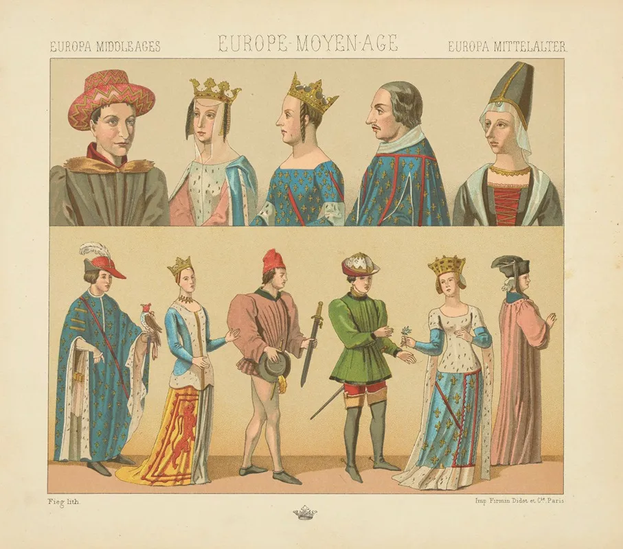 Costumes Civils De La Noblesse Francaise
