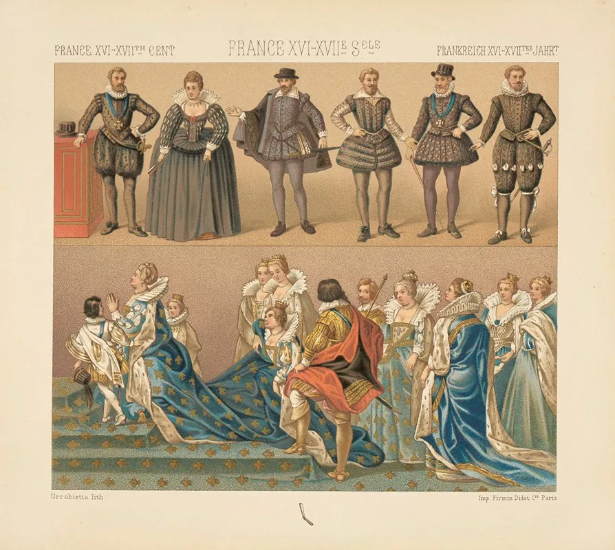 Costumes De La Noblesse Au Temps Dhenri Iv