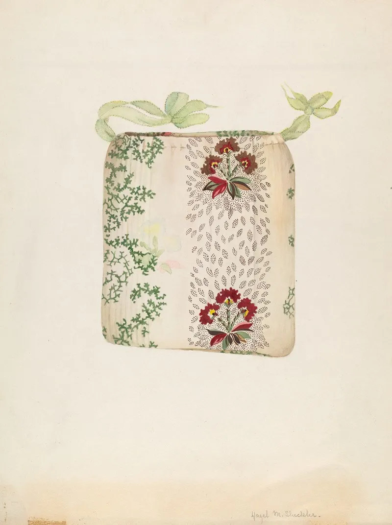 Cotton Bag by Hazel Sheckler - Canvas Print