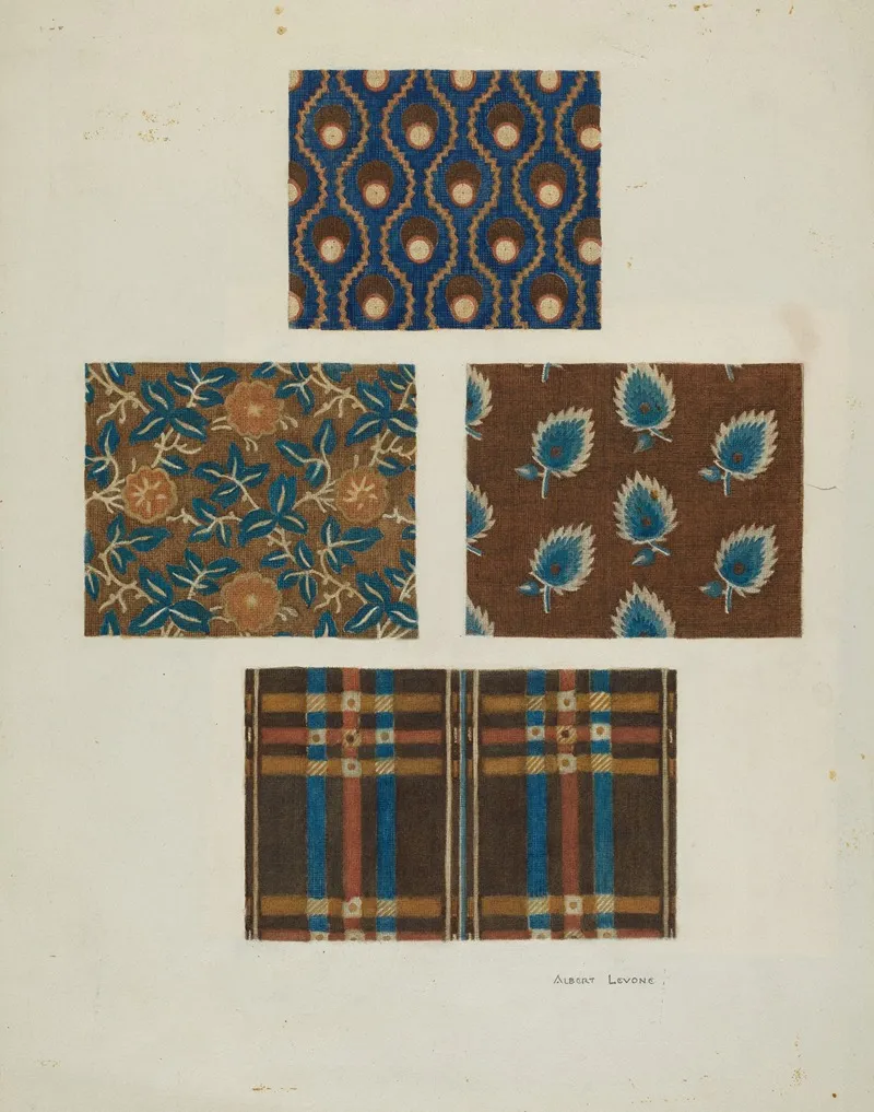 Cotton Prints by Albert Levone - Canvas Print