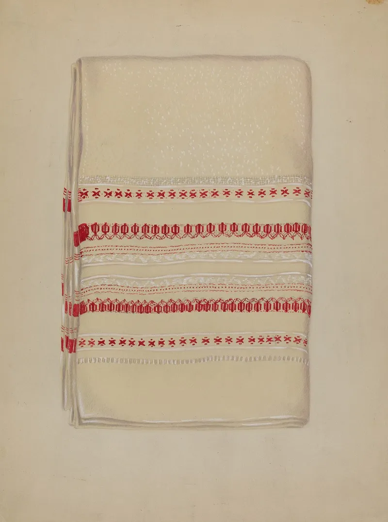 Cotton Towel by Eva Wilson - Canvas Print