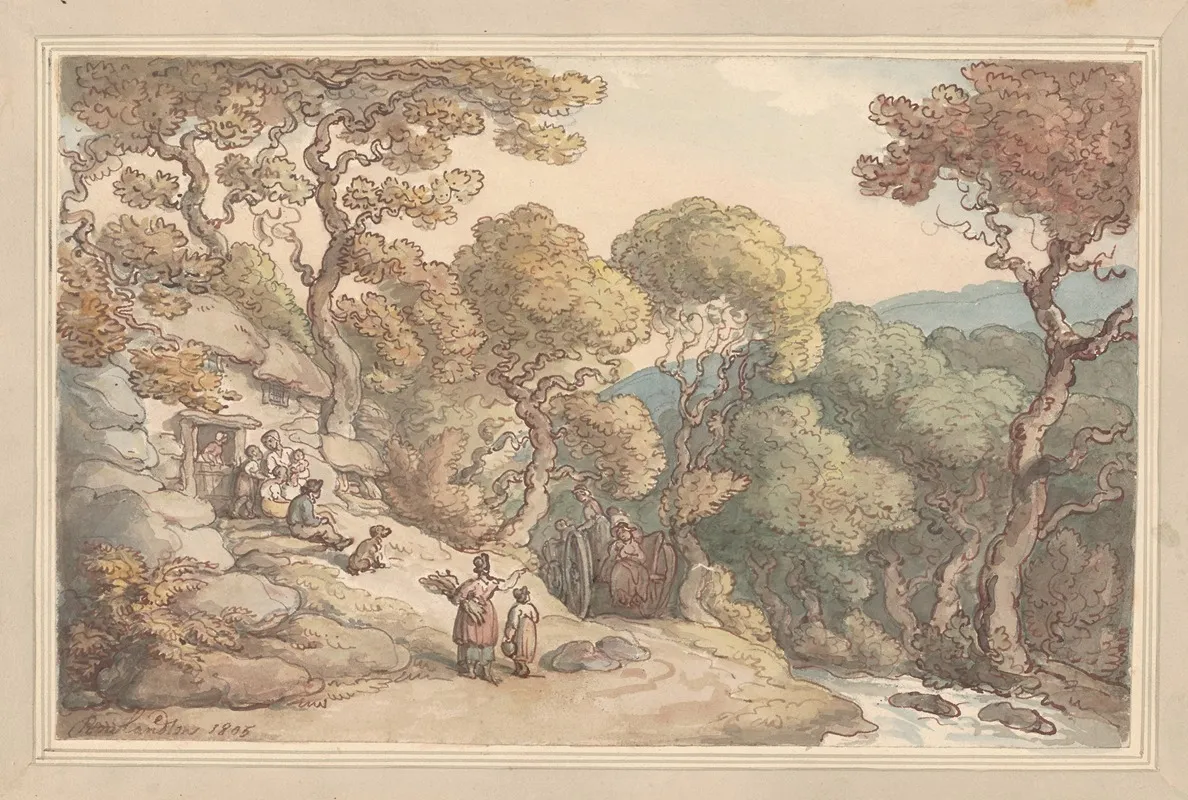 Country Scene In Cumberland
