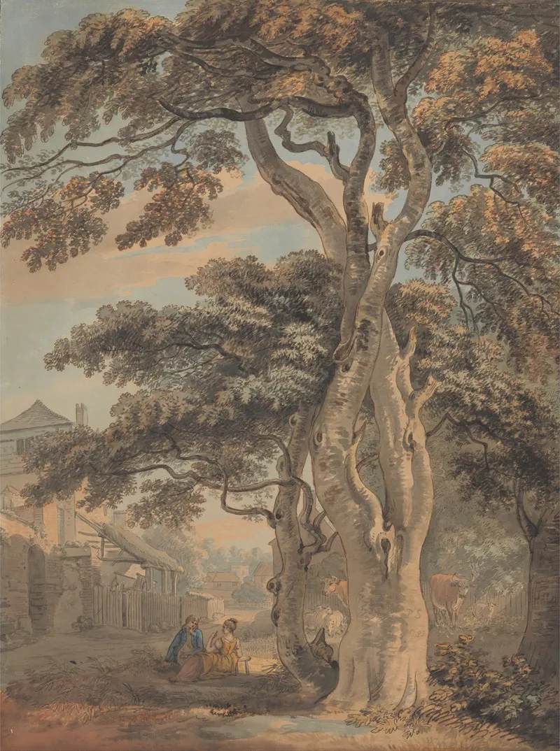 Couple In A Farmyard