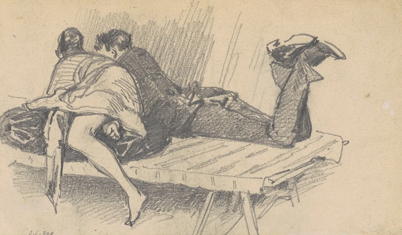 Couple On A Cot