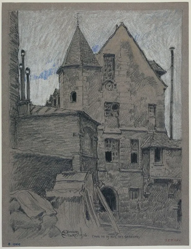 Cour Dune Maison 19 Rue Des Gobelins