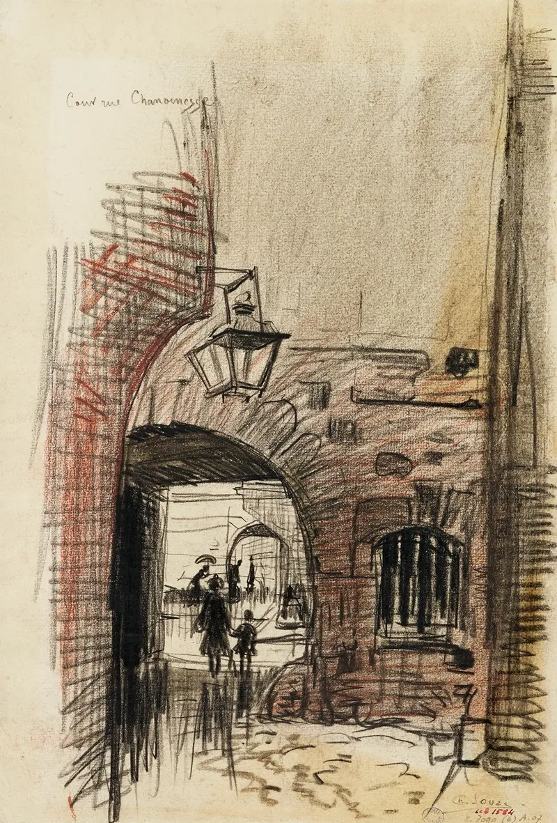 Cour Et Voute Rue Chanoinesse