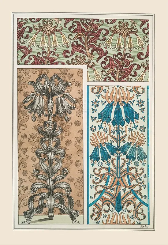 Couronne Imperiale 3 by Maurice Pillard Verneuil - Canvas Print