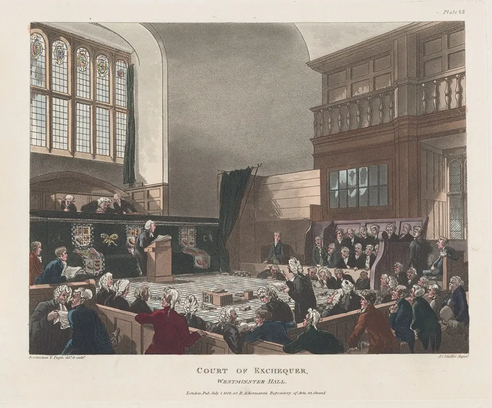 Court Of Exchequer Westminster Hall
