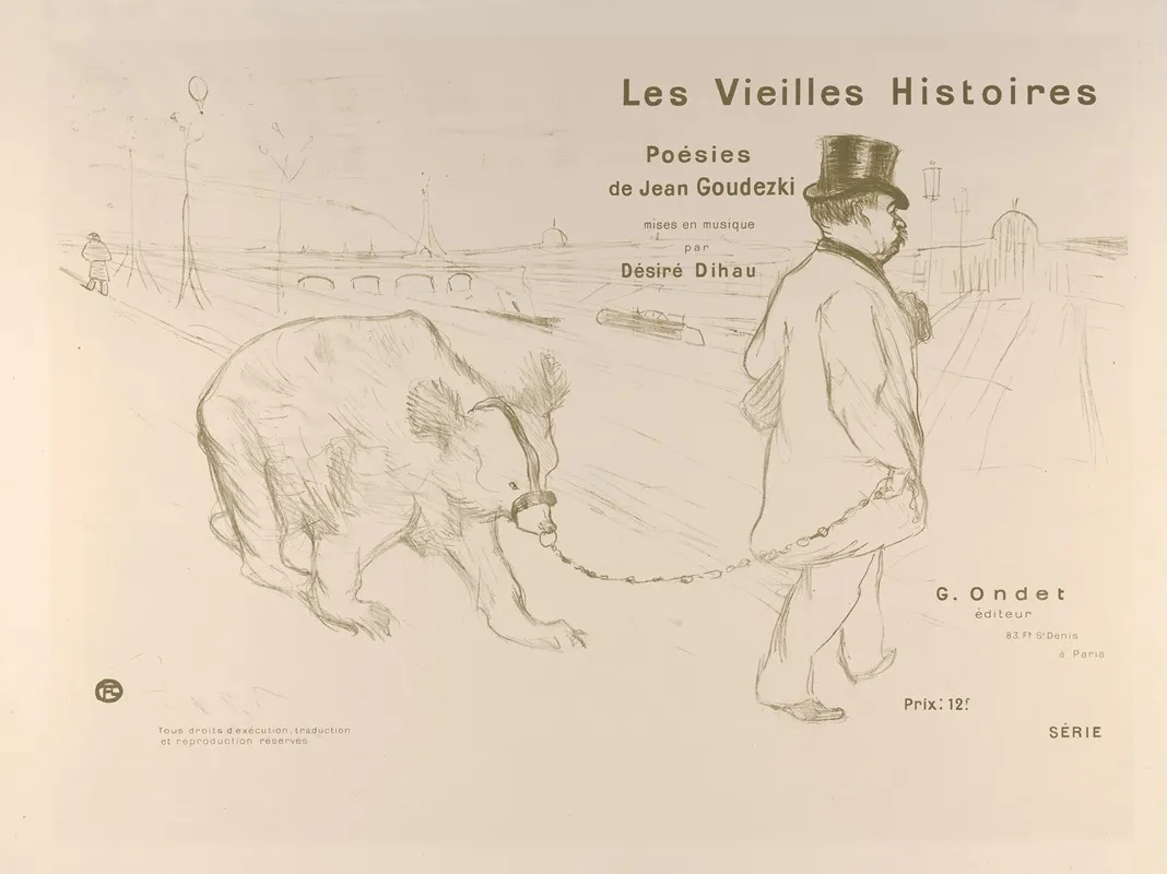 Cover Design For Les Vieilles Histoires