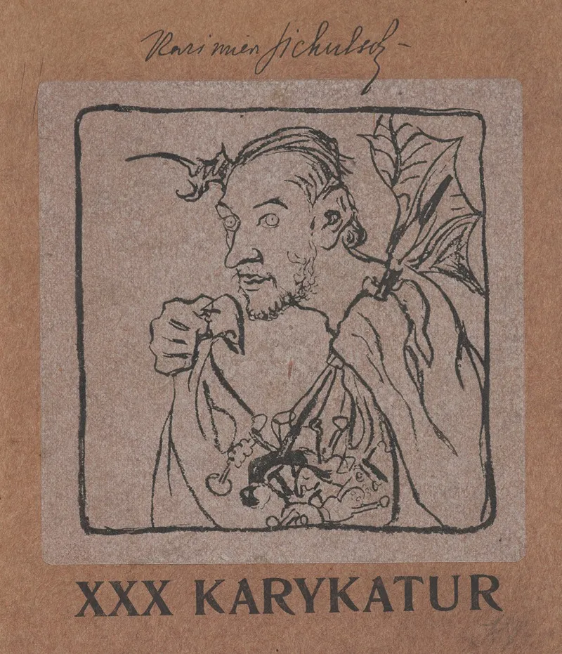 Cover With Sichulskis Self Caricature