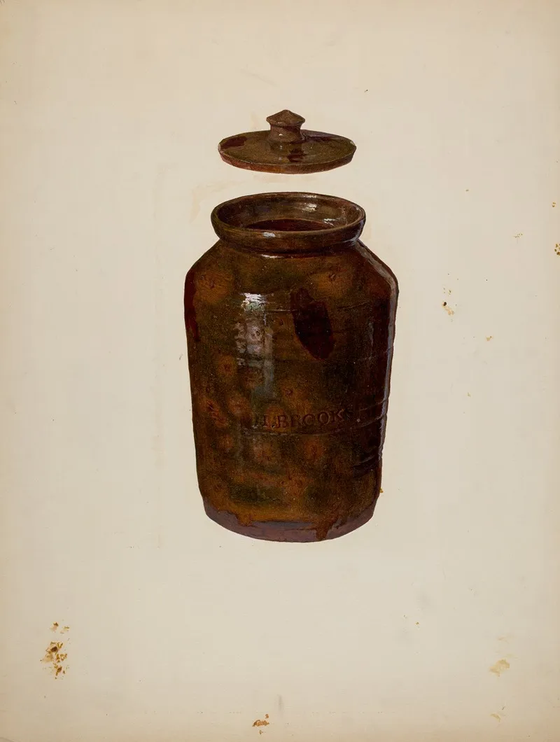 Covered Jar 3