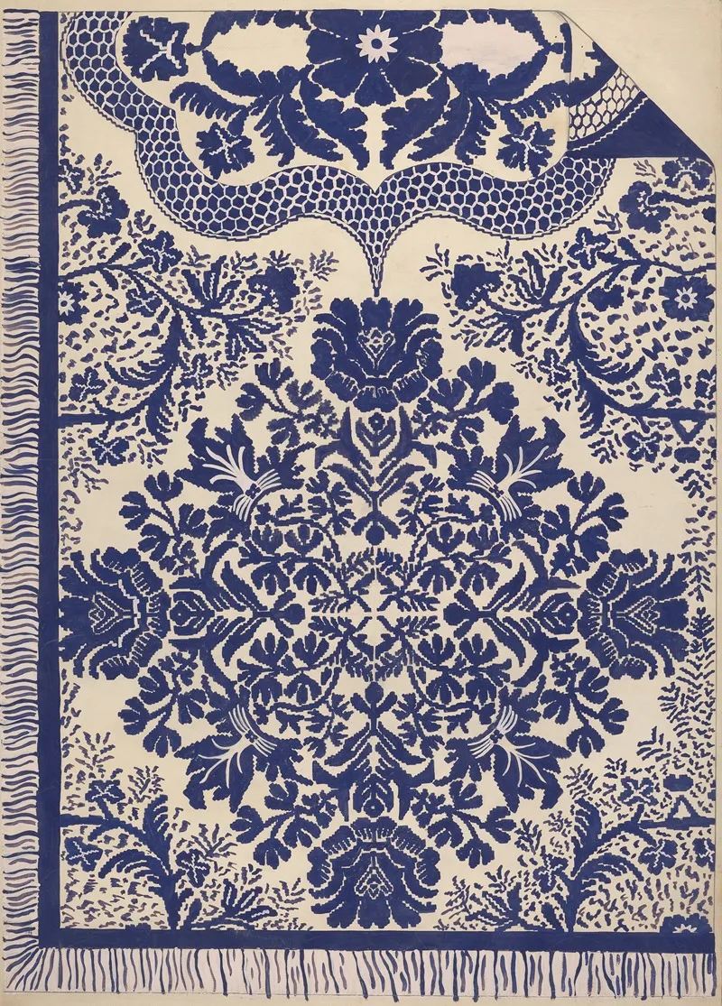Coverlet 89 by Katherine Hastings - Canvas Print