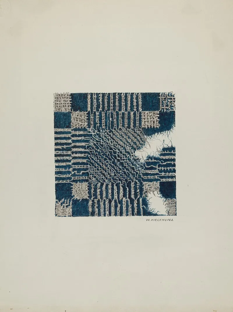 Coverlet Section Of 3