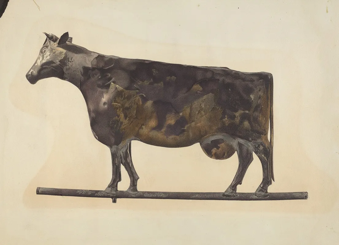 Cow Weather Vane