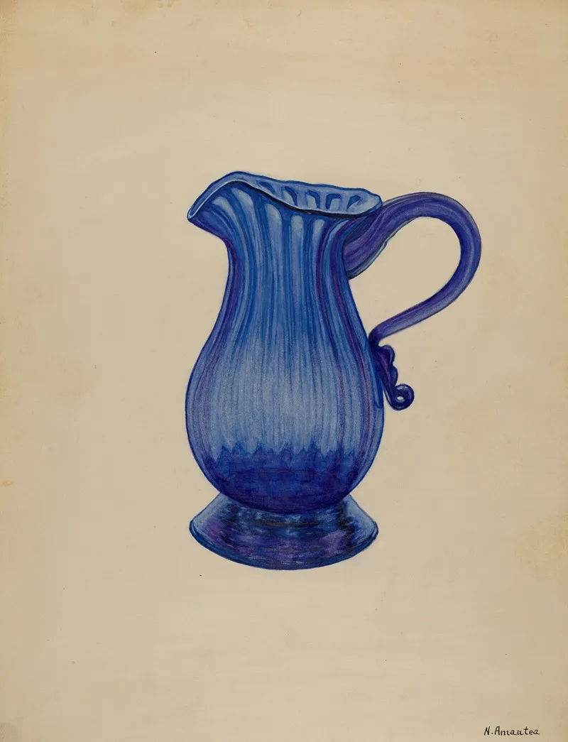 Creamer 15 by Nicholas Amantea - Canvas Print
