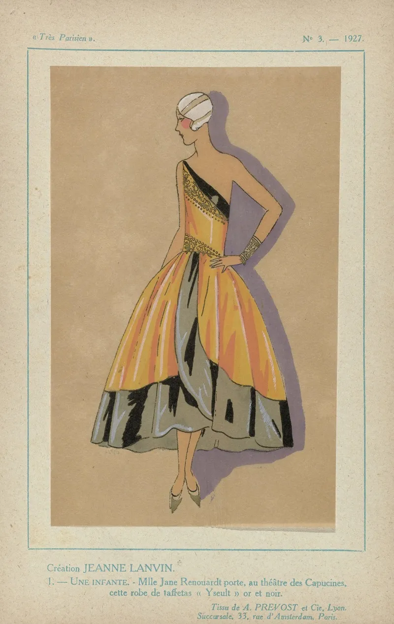 Creation Jeanne Lanvin Une Infante