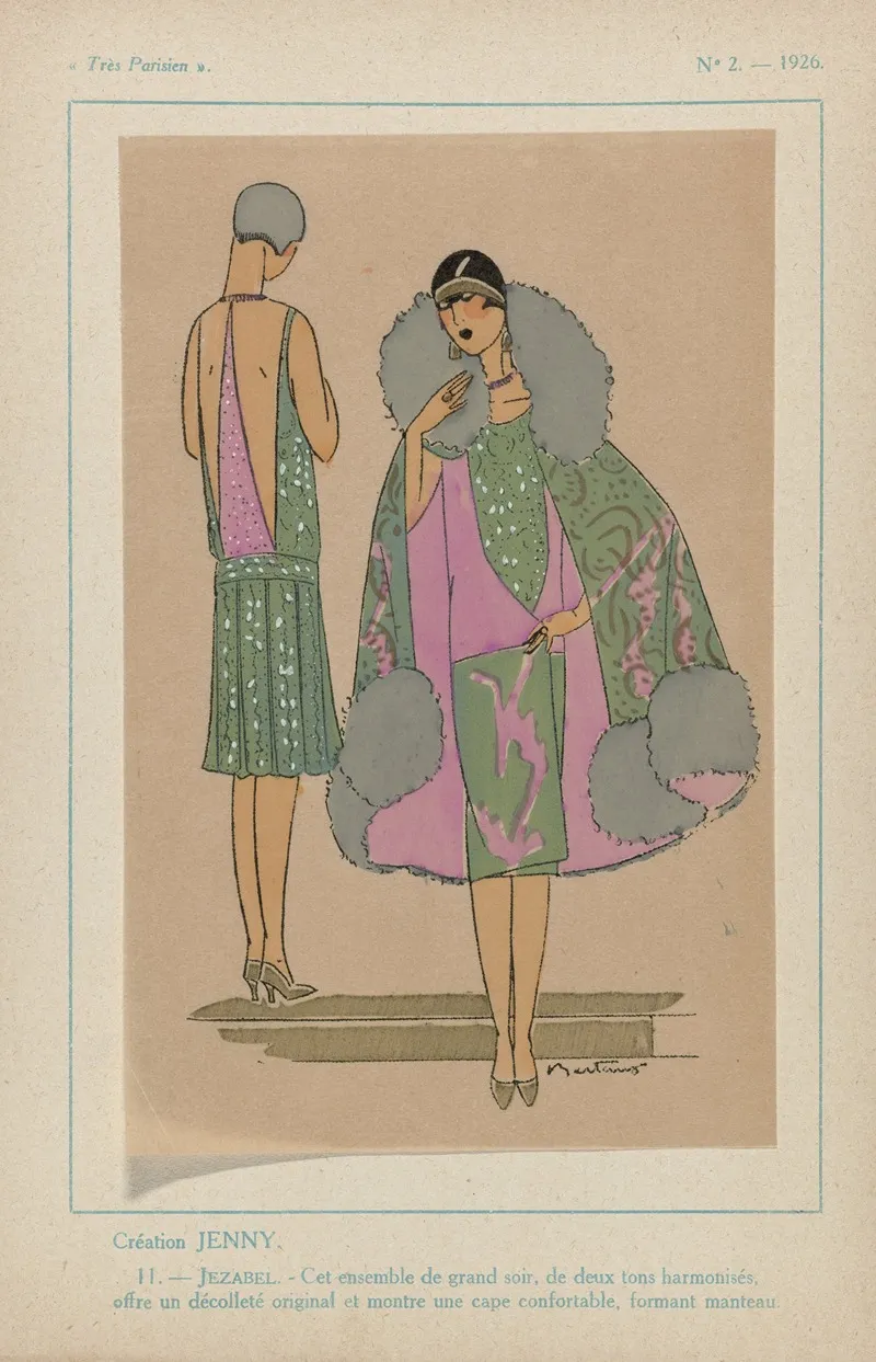 Creation Jenny Jezabel by G-P. Joumard - Canvas Print