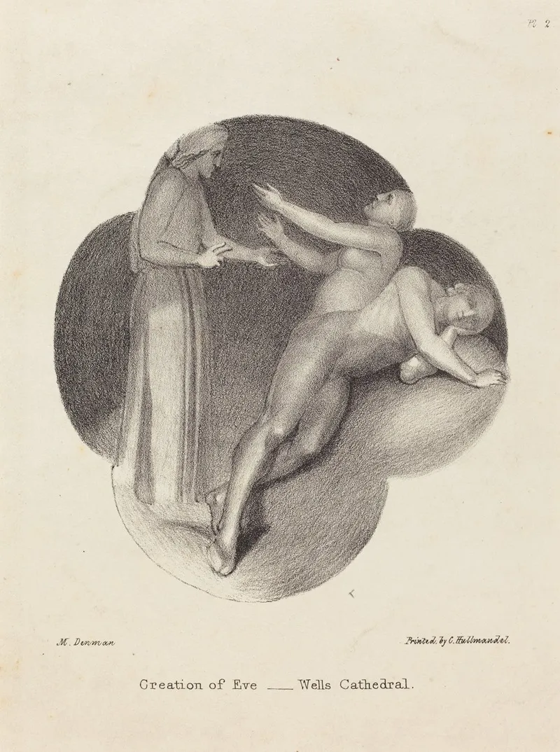 Creation Of Eve From Wells Cathedral