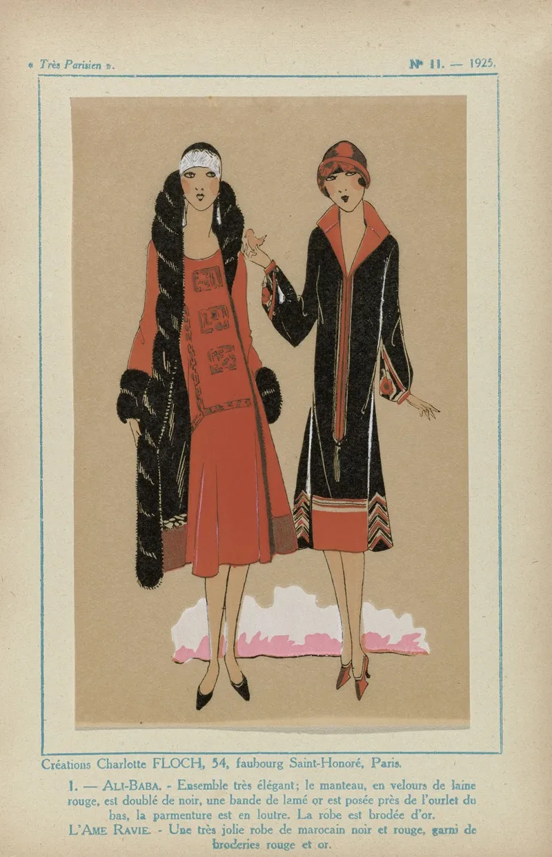 Creations Charlotte Floch Ali Baba by G-P. Joumard - Canvas Print