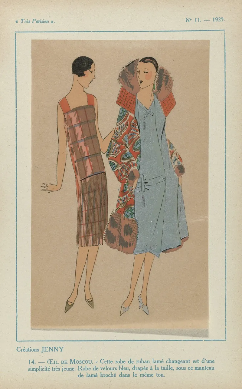 Creations Jenny Oeil De Moscou by G-P. Joumard - Canvas Print