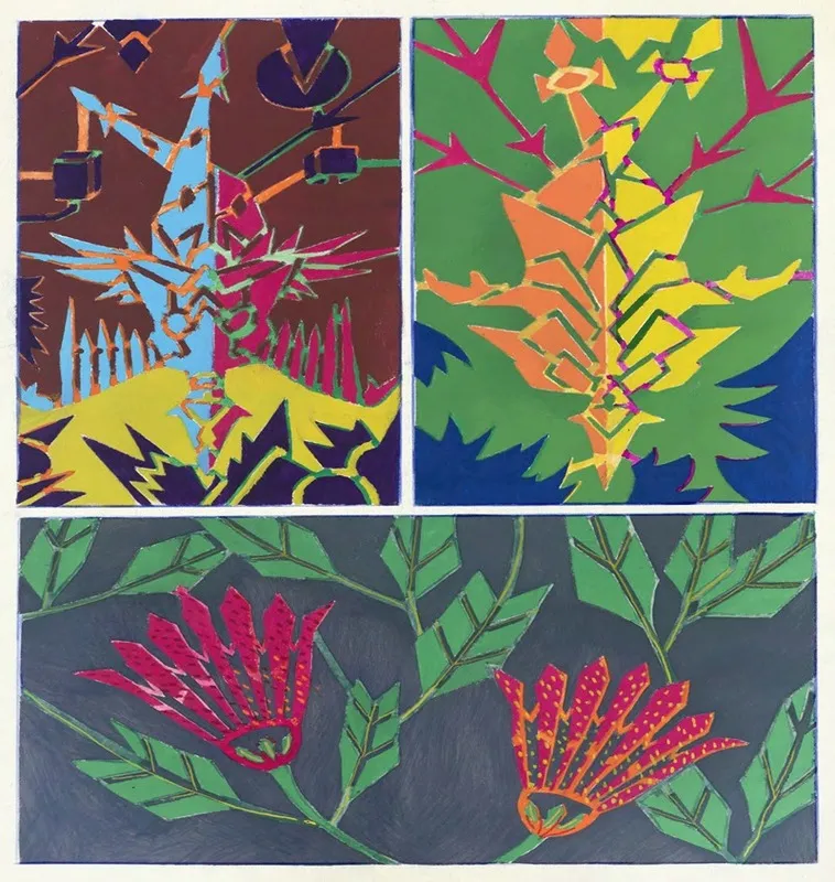 Creations Pl 01 by Jef de Schilder - Canvas Print