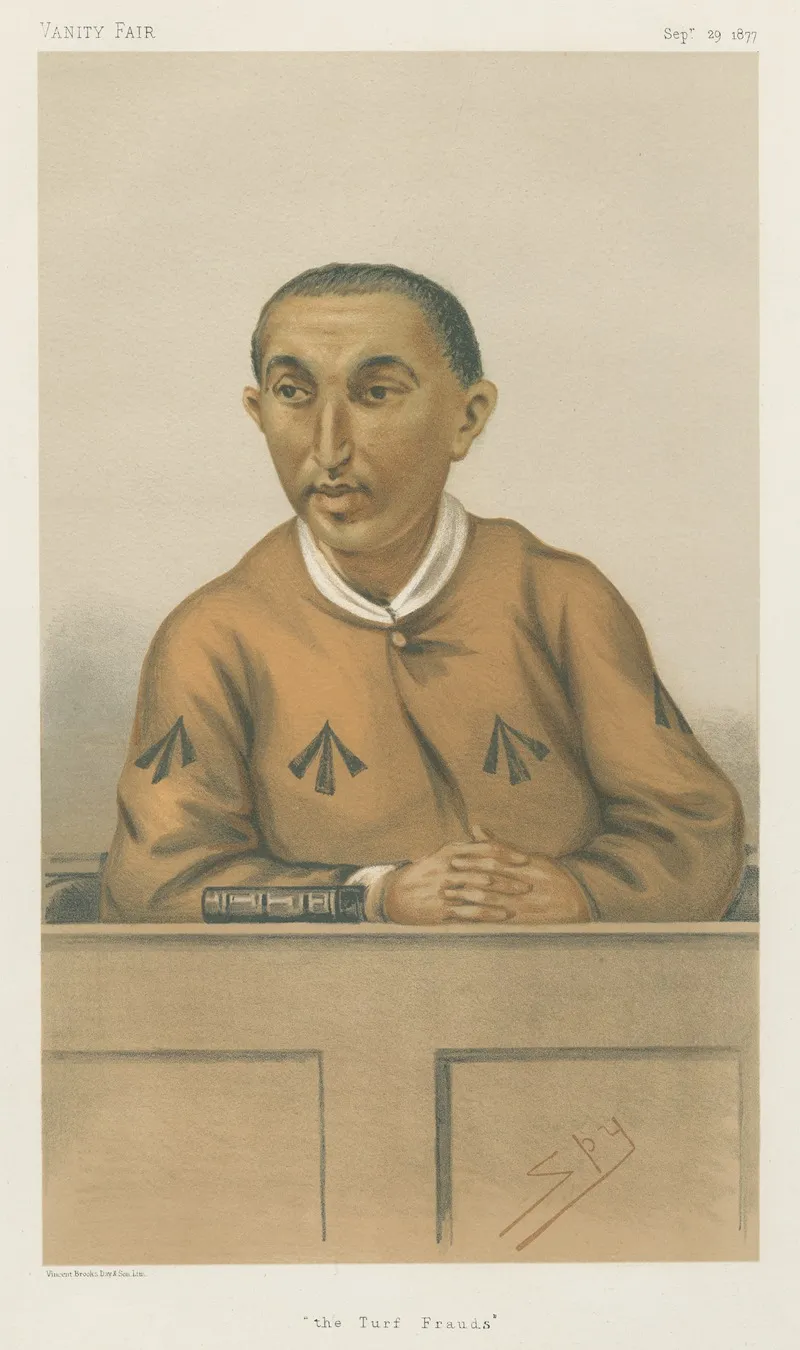 Criminal The Tun Of Frauds Harry Benson 29 September 1877 by Leslie Matthew Ward - Canvas Print