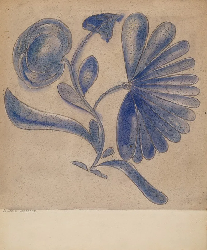 Crock 106 by Yolande Delasser - Canvas Print