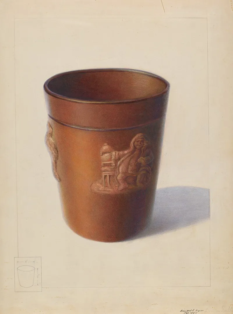 Crock 23 by Edward L. Loper - Canvas Print