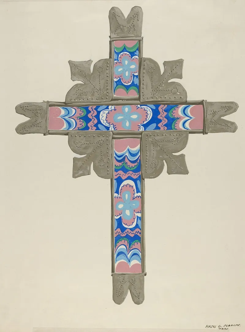 Cross 12 by Majel G. Claflin - Canvas Print